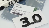 DK Tuning 3.0 Bagaj Siyah Yazı Logo 2001 2010 Jaguar İle Uyumlu thumbnail 5