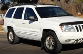 DK Tuning Jeep Grand Cherokee 93-04 Çamurluk Yanı Siyah Yazı Seti - 2