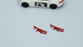 DK Tuning TRD Direksiyon Kırmızı Logo Amblem Toyota İle Uyumlu - 3