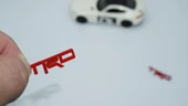 DK Tuning TRD Direksiyon Kırmızı Logo Amblem Toyota İle Uyumlu - 1
