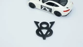 DK Tuning V8 Bagaj 3M 3D Siyah ABS Yazı Logo Arma - 2