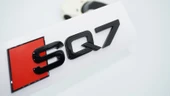 DK Tuning SQ7 Siyah ABS 3M 3D Bagaj Logo Audi İle Uyumlu - 1