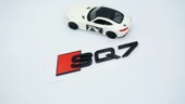 DK Tuning SQ7 Siyah ABS 3M 3D Bagaj Logo Audi İle Uyumlu - 3