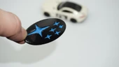 DK Tuning Direksiyon Siyah Mavi Amblem Logo Arma Subaru İle Uyumlu - 1