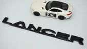DK Tuning Lancer Siyah Bagaj Yazı Logo Mitsubishi İle Uyumlu - 4