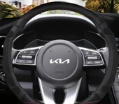 DK Tuning Direksiyon Gri Logo Amblem Arma Kia ile Uyumlu - 1