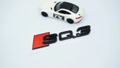 DK Tuning SQ3 Siyah ABS 3M 3D Bagaj Logo Audi İle Uyumlu - 3