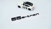 DK Tuning 55 e-tron Bagaj Siyah ABS Yazı Logo Audi İle Uyumlu - 3