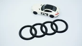 DK Tuning Audi R8 Ön Kaput 188mm Siyah Halka Rozet Amblem Arma - 4