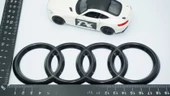 DK Tuning Audi R8 Ön Kaput 188mm Siyah Halka Rozet Amblem Arma - 2