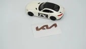 DK Tuning Direksiyon Bronz Logo Amblem Arma Kia ile Uyumlu - 3