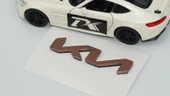 DK Tuning Direksiyon Bronz Logo Amblem Arma Kia ile Uyumlu - 4