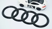 DK Tuning Audi R8 Ön Kaput 188mm Siyah Halka Rozet Amblem Arma - 5