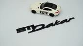 DK Tuning Porsche 911 Dakar Bagaj Siyah ABS Yazı Logo Amblem thumbnail 4