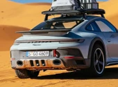 DK Tuning Porsche 911 Dakar Bagaj Siyah ABS Yazı Logo Amblem thumbnail 3
