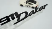DK Tuning Porsche 911 Dakar Bagaj Siyah ABS Yazı Logo Amblem thumbnail 1