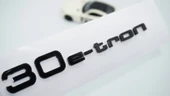 DK Tuning 30 e-tron Bagaj Siyah ABS Yazı Logo Audi İle Uyumlu - 1