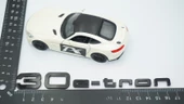 DK Tuning 30 e-tron Bagaj Siyah ABS Yazı Logo Audi İle Uyumlu - 2
