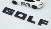 DK Tuning Golf Bagaj Siyah Yazı Volkswagen İle Uyumlu - 4