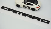 DK Tuning Camaro Bagaj Siyah Yazı Logo Arma Chevrolet ile Uyumlu - 4