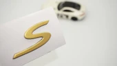 DK Tuning Porsche S Rakamı Bagaj Gold Yazı Logo Arma thumbnail 1