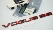 DK Tuning Range Rover Vogue SE Kırmızı Siyah Bagaj Yazı Logo Amblem - 5