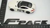DK Tuning F-Pace 3M Siyah ABS Bagaj Yazı Logo Jaguar İle Uyumlu - 2