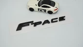 DK Tuning F-Pace 3M Siyah ABS Bagaj Yazı Logo Jaguar İle Uyumlu - 4