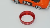 DK Tuning Focus 3 Mondeo 4 Far Topuzu Anahtarı Kırmızı Dekoratif Halkası thumbnail 6