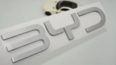DK Tuning Byd Ön Kaput Gri ABS 21 cm Bagaj Yazı Logo Arma - 1