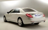 DK Tuning S500 Maybach Bagaj Siyah ABS Yazı Logo Arma - 3