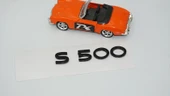 DK Tuning S500 Maybach Bagaj Siyah ABS Yazı Logo Arma - 4