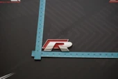 Volkswagen R Bagaj 3M 3D Krom Metal Logo - 2