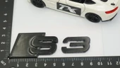 DK Tuning S3 Siyah 3M Bagaj Logo Audi İle Uyumlu - 2