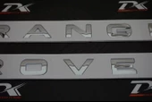 Dk Tuning Range Rover Gümüş Renk Kaput Ve Bagaj Yazı - 5