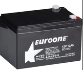 Ayt Euroone EO-1212 12 Volt 12 Amper Bakımsız Kuru Akü 151.2 x 98.1 x 95.1 mm - 1