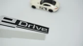 DK Tuning eDrive Bagaj Gri Siyah Yeni Nesil Yazı Logo Bmw İle Uyumlu - 1