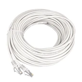 Ayt 25 Metre Cat5 Ethernet Kablo Gri Network İnternet Kablosu Soketli Hazır Kablo - 1