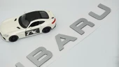 DK Tuning Subaru İmpreza Forester Bagaj Gri ABS 3M 3D Yazı Logo - 5