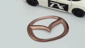 DK Tuning Mazda 2 3 6 RX7 Direksiyon Göbeği Bronz ABS Logo Arma - 4
