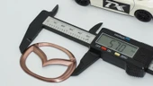 DK Tuning Mazda 2 3 6 RX7 Direksiyon Göbeği Bronz ABS Logo Arma - 2