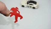 DK Tuning Direksiyon Kırmızı Logo Amblem Arma Peugeot ile Uyumlu thumbnail 1