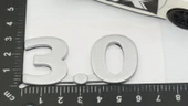 DK Tuning 3.0 Gri Bagaj Yazı Logo 2001 2010 Jaguar İle Uyumlu - 2
