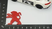 DK Tuning Direksiyon Kırmızı Logo Amblem Arma Peugeot ile Uyumlu thumbnail 4