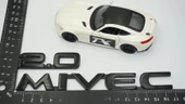 DK Tuning Lancer MIVEC 2.0 Siyah Bagaj Yazı Logo Mitsubishi İle Uyumlu thumbnail 2