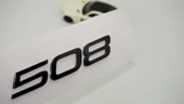 DK Tuning Peugeot Yeni 508 Bagaj 3M 3D Siyah ABS Yazı Logo - 1