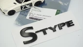 DK Tuning S Type Bagaj Siyah Yazı Logo 2001 2010 Jaguar İle Uyumlu - 6
