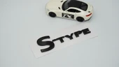 DK Tuning S Type Bagaj Siyah Yazı Logo 2001 2010 Jaguar İle Uyumlu - 5