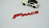 DK Tuning F-Pace 3M Kırmızı ABS Bagaj Yazı Logo Jaguar İle Uyumlu - 2