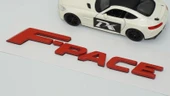 DK Tuning F-Pace 3M Kırmızı ABS Bagaj Yazı Logo Jaguar İle Uyumlu - 3
